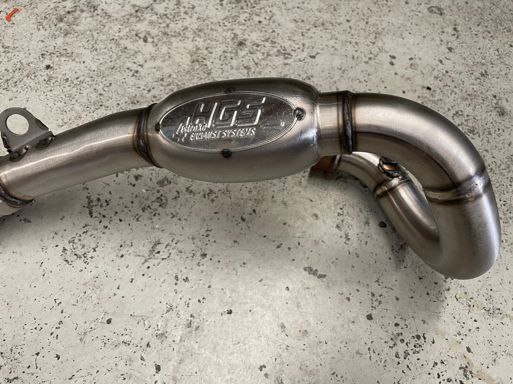 Slade Racing Hgs HGS STAINLESS EXHAUST SYSTEM WITH STEEL CAP 2019-2022 250SXF – P1 Moto NZ